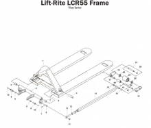 LIFT-RITE (BIG JOE) TITAN LCR55 FRAME