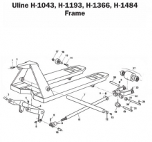 ULINE H-1043, H-1193, H-1366, H-1484 FRAME