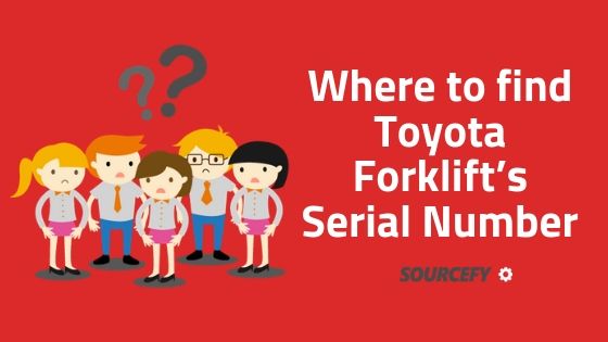 toyota forklift age by serial number