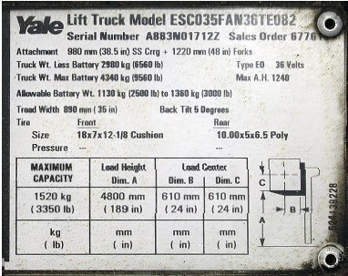 how to decode yale forklift year by serial number how to decode yale forklift year by serial number