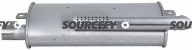 Aftermarket Replacement MUFFLER 00591-76377-81 for Toyota