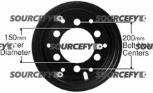 STEEL RIM ASS'Y 2027392 for Hyster