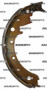 BRAKE SHOE 3EB-30-11440 for Komatsu & Allis-chalmers