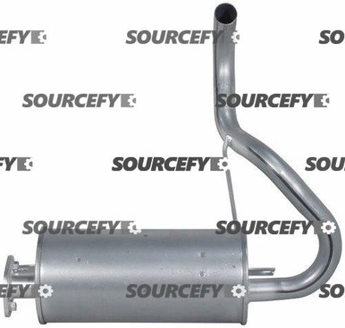 17510-U2170-71 Aftermarket Replacement Muffler For Toyota