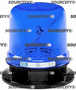 STROBE LAMP (LED HYBRID BLUE) 7660B