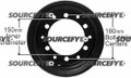 STEEL RIM ASS'Y 9164300020, 91643-00020 for Mitsubishi and Caterpillar