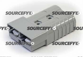 Anderson 350 Amp Battery Connector, Gray, w/ Contacts AN 6320G1