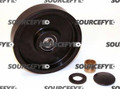Bishamon Steer Wheel Assy - 20 and 25mm Bearing IDTread: Poly, Hub: Nylon BI 12061733-A1-ST