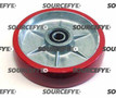 Crown Steer Wheel Assy, 20mm Bearing IDTread: Ultra-Poly, Hub: Aluminum CR 41275-1-HD