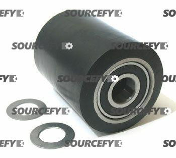 Crown Load Roller Assy - 3" DiameterTread: Ultra-Poly, Hub: Steel CR 44506-001 for Crown