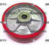 Crown Steer Wheel Assy, 25mm Bearing IDTread: Ultra-Poly, Hub: Aluminum CR 82274-1-HD