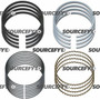 PISTON RING SET (STD.) F8Y0-11-SCO