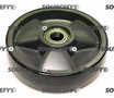Interthor Steer Wheel Assy - 25mm Bearing IDTread: Poly, Hub: Nylon IN 300047-A