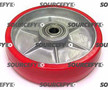 Lo-Lift Steer Wheel Assy - 3/4" Bearing IDTread: Ultra-Poly, Hub: Aluminum LL P210335-HD