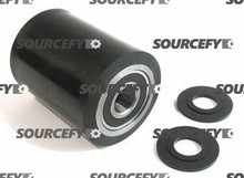 Multiton Load Roller Assy - 3" DiameterTread: Ultra-Poly, Hub: Steel MU 91619-A