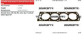 GENERAL MOTORS HEAD GASKET 101468A