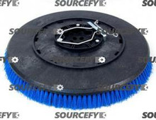 FACTORY CAT BRUSH, 22" POLY W/PLATE 23-421P