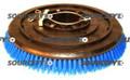 FACTORY CAT BRUSH, 16" .028 POLY W/PLATE 7-521P