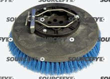 FACTORY CAT BRUSH, 13" POLY W/PLATE 14-421P