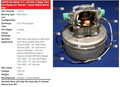 TENNANT-CASTEX NOBLES VAC MOTOR, 120V AC, 2 STAGE 130418