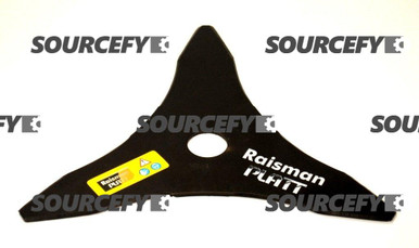 Brushcutter Blade - 03 Teeth - 255 mm (10") x 20 mm x 3.00 mm