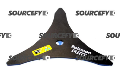 Brushcutter Blade - 03 Teeth - 300 mm (12") x 20 mm x 3.50 mm