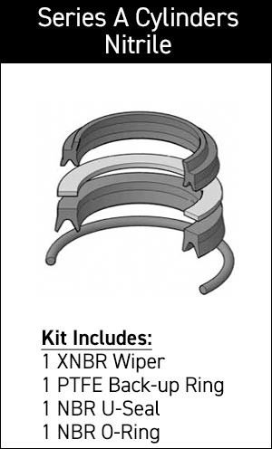 4A45S000S Rod Seal Kit for Atlas Cylinder Series A & L