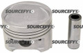 Aftermarket Replacement PISTON & PIN SET (.50MM) 00591-17844-81 for Toyota