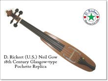 Neil Gow Pochette (aka Dancing Master's Kit, Travel fiddle)
