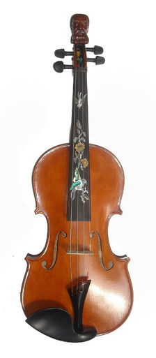 Rickert Philosopher King Special Edition Fiddle by D. Rickert Musical Instruments (front)