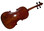 Rickert Tertis Body Tenor Viola (one octave lower than violin) 15.5 inch body size (back view)
