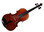 Rickert Tertis Body Tenor Viola (one octave lower than violin) 15.5 inch body size (front view)
