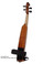 Mountaineer VIII M2 Travel Violin Back View with Shoulder Rest Attached - Instrument by D. Rickert Musical Instruments (Don Rickert Musician Shop)