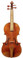 Stradivari Post-1700 Pattern Baroque Violin by D. Rickert (natural maple with dark maple border fingerboard; dark maple tailpiece)
