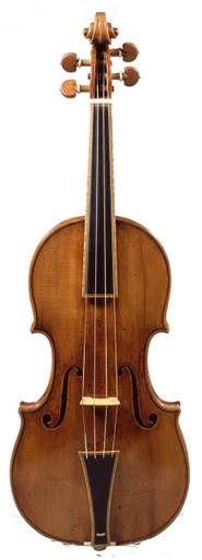 1693 Gould Stradivarius Baroque Violin Replica (front)