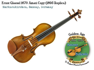 Ernst Glaesel 1670 Amati Copy (1895 Replica)