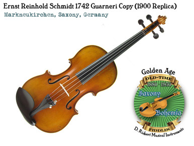 Ernst Reinhold Schmidt 1742 Guarneri Copy (1900 Replica)