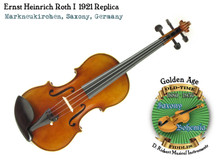 Ernst Heinrich Roth I 1921-1933 Violin Replica by D. Rickert Musical Instruments