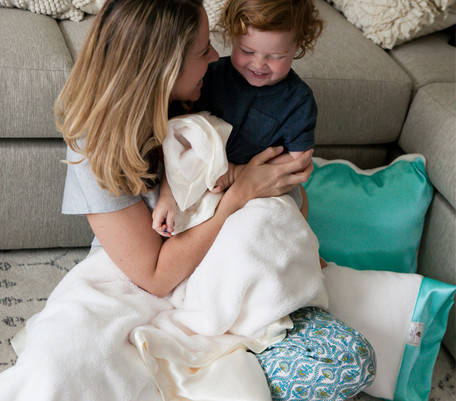 Comfy in our Comfys, Mommy and Me Monday