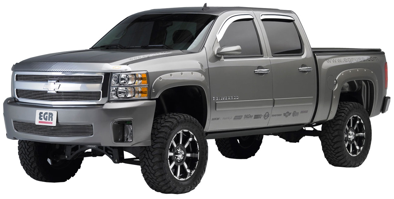 • 2008 Sierra crew cab vs regular cab fender flares