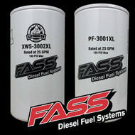 FASS Titanium Series Fuel Filter Package XWS3002XL / PF3001XL 