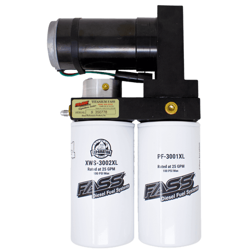 FASS Industrial Series 250GPH Diesel Fuel System for CLASS 8, SEMI, Universal (IND 250G)