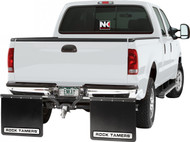 Rock Tamers 00108 Mudflap System 2" Hitch-Mount Universal Adjustable Enkay