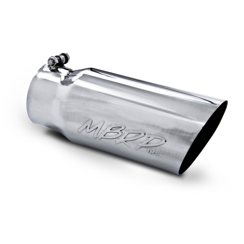 T5052 | Universal 304 Stainless Steel Exhaust Tip Single Walled