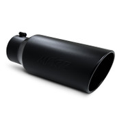 T5127BLK | Aftermarket Universal Black Powder Coated Exhaust Tip
