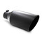 T5128BLK | Aftermarket Universal Black Powder Coated Exhaust Tip