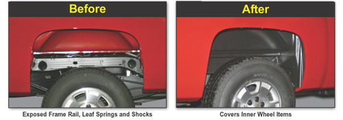 WWGMC07 | Wheel Well Liners Installed Example