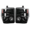 264196BK | Recon Black Projector Headlights | Ford Super Duty