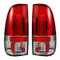264176RD | Ford Super Duty Tail Lights Red