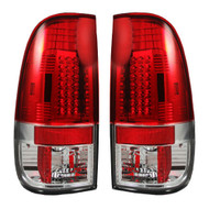 264172RD | Ford Super Duty LED Tail Light Red